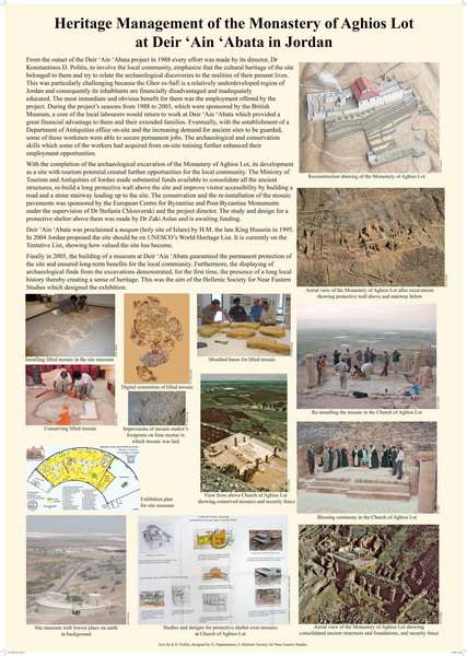 Politis_Heritage management of the Monastery of Aghios Lot at Deir Ain Abata in Jordan