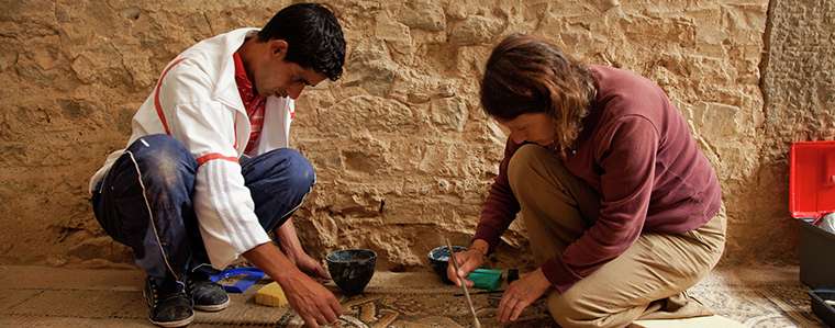 The MOSAIKON Training Materials for Mosaics Conservation now available in Arabic